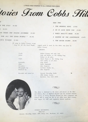 Robert Conway (4), Judy Nett : Stories From Cobbs Hill (LP, Album)