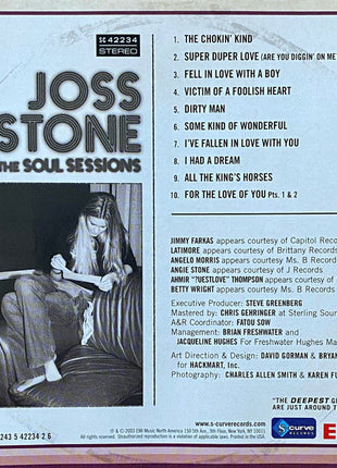 Joss Stone : The Soul Sessions (CD, Album, Club, BMG)