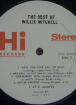 Willie Mitchell : The Best Of Willie Mitchell (2xLP, Comp)
