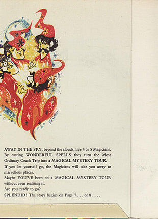 The Beatles : Magical Mystery Tour (2x7", EP, RP)