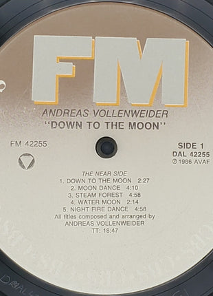 Andreas Vollenweider : Down To The Moon (LP, Album, Car)