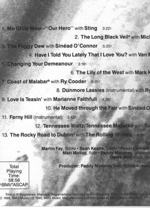 The Chieftains : The Long Black Veil (CD, Album)