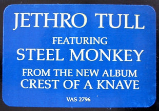 Jethro Tull : Steel Monkey (12", Single, Promo)