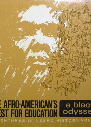 Elsie M. Lewis : The Afro-American's Quest For Education: A Black Odyssey Adventures In Negro History, Vol. III (LP, Mono)