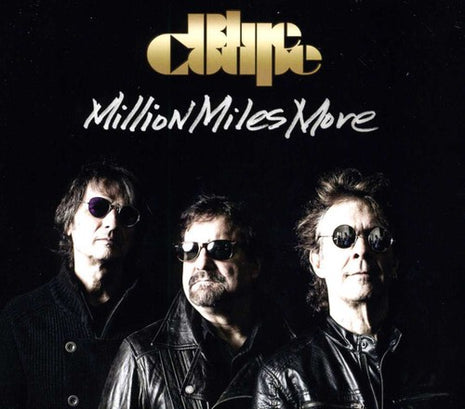 the album cover for Blue Coupe - Million Miles More