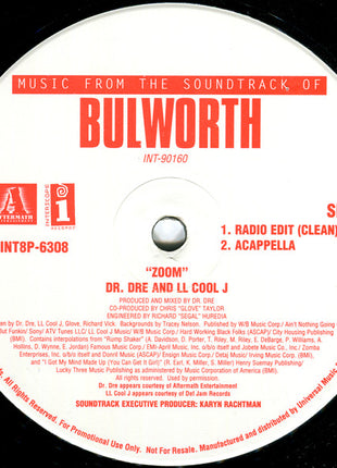 LL Cool J And Dr. Dre : Zoom (12", Promo)