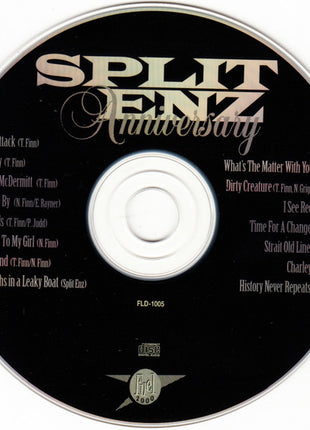 Split Enz : Anniversary (CD, Album)