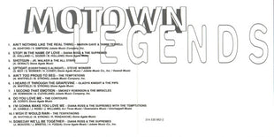 Various : Motown Legends Volume 2 (CD, Comp)