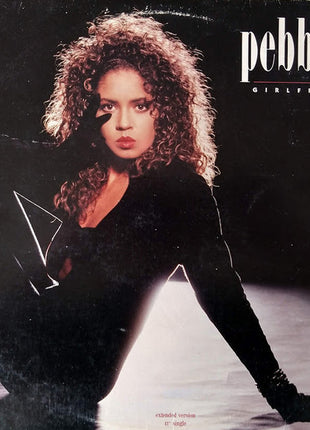 Pebbles : Girlfriend (Extended Version) (12", Single, Glo)