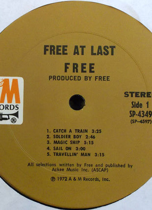 Free : Free At Last (LP, Album, Pit)