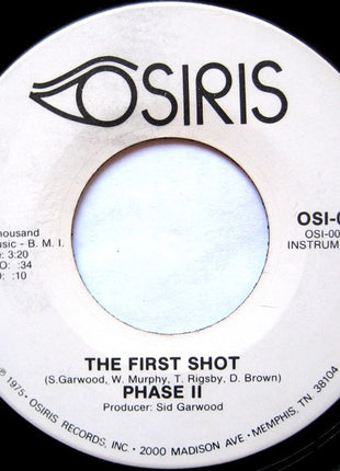 Phase II (6) : The First Shot (7", Single, Promo)
