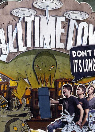 the album cover for All Time Low - Don't Panic: It's Longer Now!