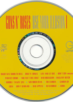 Guns N' Roses : Use Your Illusion I (CD, Album, RP, Pit)