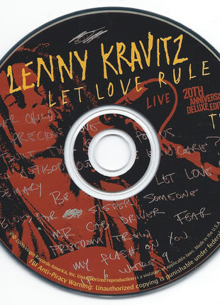 Lenny Kravitz : Let Love Rule (2xCD, Album, Comp, Dlx, RM, 20t)