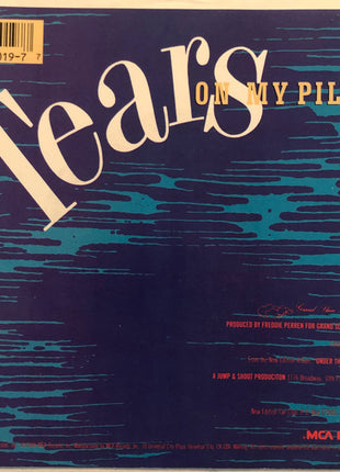 New Edition : Tears On My Pillow (7", Single, Gol)