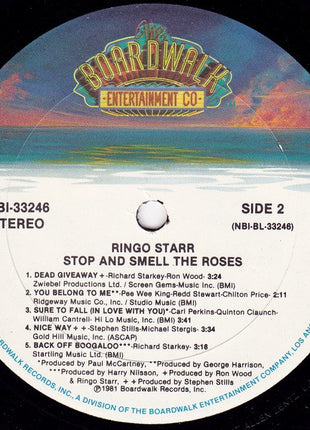 Ringo Starr : Stop And Smell The Roses (LP, Album, Car)