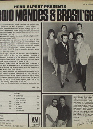 Sergio Mendes & Brasil '66* : Herb Alpert Presents Sergio Mendes & Brasil '66 (LP, Album, Mon)