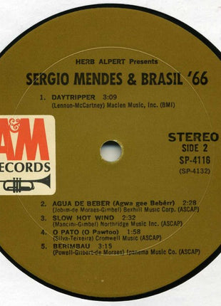 Sergio Mendes & Brasil '66* : Herb Alpert Presents Sergio Mendes & Brasil '66 (LP, Album, Mon)