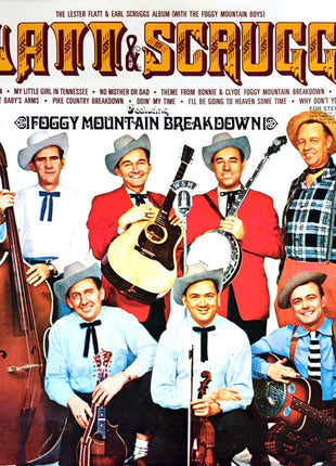 Flatt & Scruggs : Foggy Mountain Breakdown (LP, Album, RE, Yel)