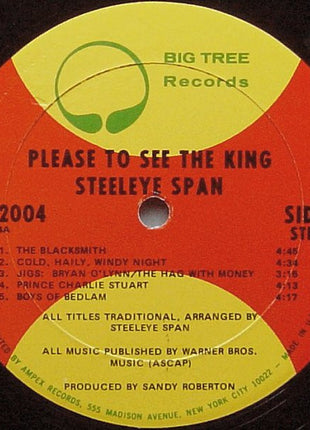 Steeleye Span : Please To See The King (LP, Album)