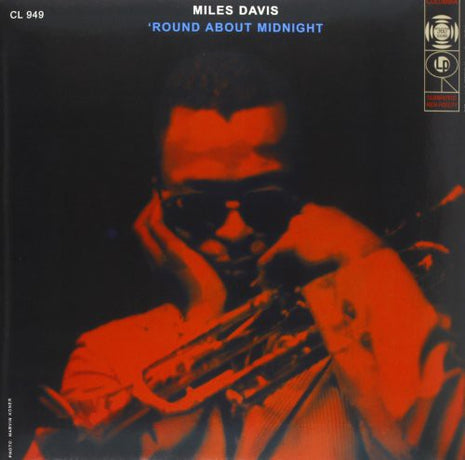 the album cover for Miles Davis - 'Round About Midnight