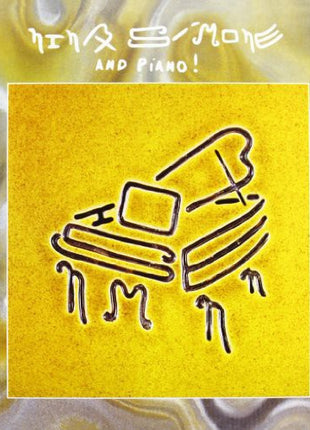 the album cover for Nina Simone - And Piano!