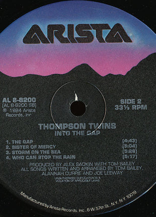 Thompson Twins : Into The Gap (LP, Album, Ind)