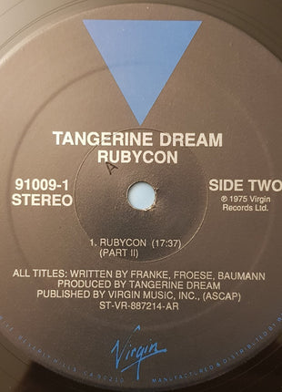 Tangerine Dream : Rubycon (LP, Album, RE)