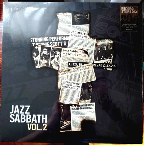 Jazz Sabbath : Vol. 2 (LP, Album, Mono, Tra + DVD, NTSC + RSD, Ltd, S/Edi)