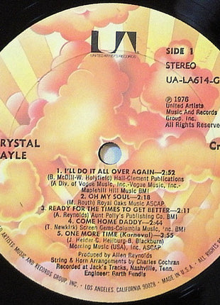 Crystal Gayle : Crystal (LP, Album, RE, All)