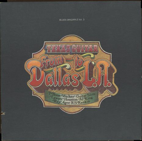 Various : Texas Guitar - From Dallas To L.A. (LP, Album, Comp, Mono)