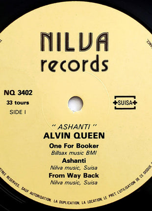 Alvin Queen : Ashanti (LP, Album)