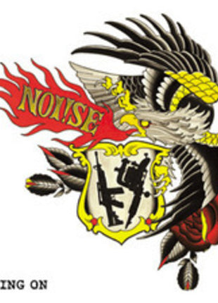 the album cover for Noi!se - Pushing on