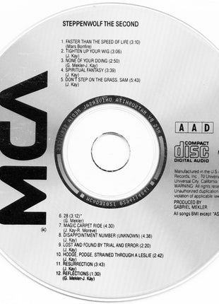 Steppenwolf : The Second (CD, Album, RE)
