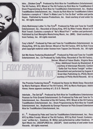 Foxy Brown : Ill Na Na (CD, Album)