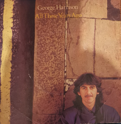 George Harrison : All Those Years Ago (7", Single)