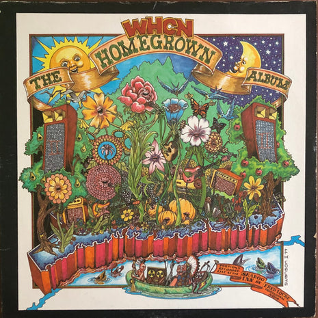 Various : The WHCN Homegrown Album (LP, Album, Comp)