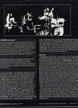 Various : The WHCN Homegrown Album (LP, Album, Comp)