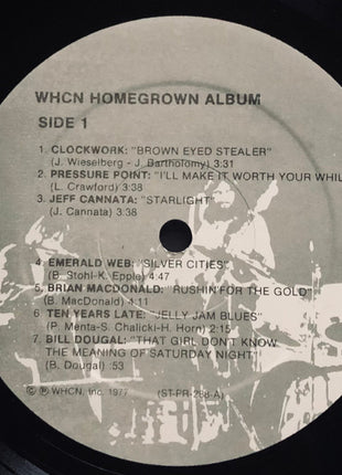 Various : The WHCN Homegrown Album (LP, Album, Comp)