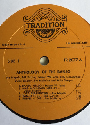 Various : Anthology Of The Banjo (LP, Comp)