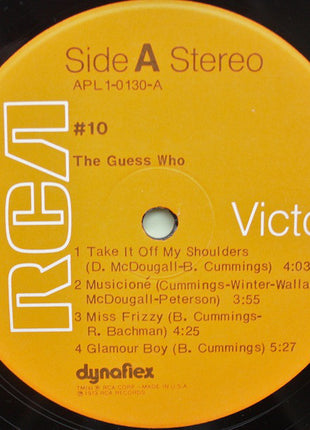 The Guess Who : #10 (LP, Album, Ind)