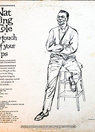 Nat King Cole : The Touch Of Your Lips (LP, Album, Scr)