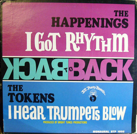 The Happenings / The Tokens : Back To Back (LP, Comp, Mono, Abb)