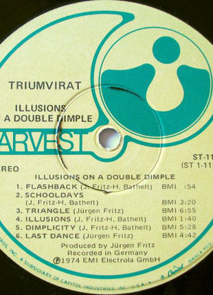 Triumvirat : Illusions On A Double Dimple (LP, Album, Jac)