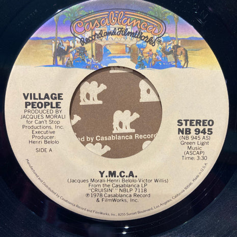 Village People : Y.M.C.A.  (7", Single, Spe)