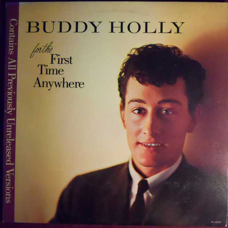 Buddy Holly : For The First Time Anywhere (LP, Album, Mono, Pin)