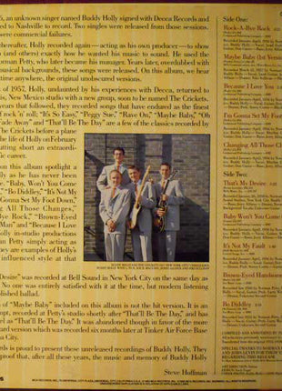 Buddy Holly : For The First Time Anywhere (LP, Album, Mono, Pin)