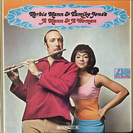 Herbie Mann & Tamiko Jones : A Mann & A Woman (LP, Mono)