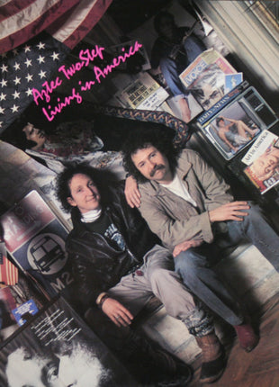 Aztec Two-Step : Living In America (LP, Album, Sil)