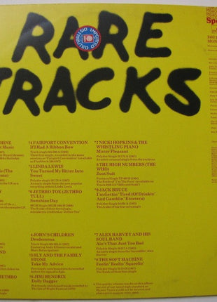 Various : Rare Tracks (LP, Comp, Mono)